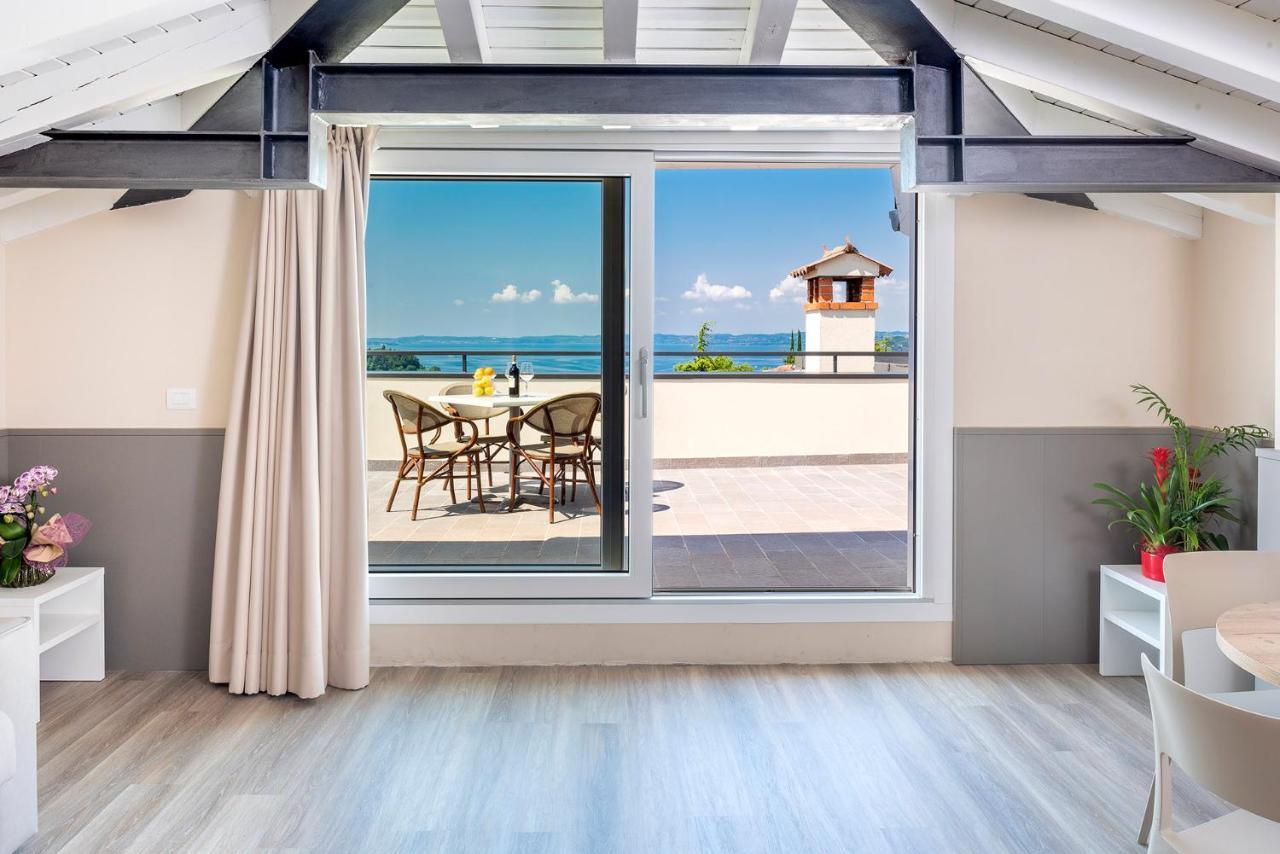 Residenza Panorama Aparthotel Costermano Bagian luar foto